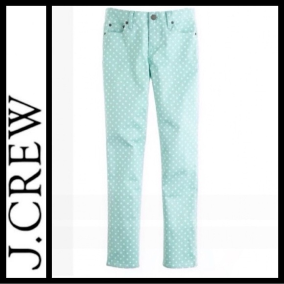 🎉SALE🎉J. CREW Polka Dot Matchstick Jean - Picture 2 of 7